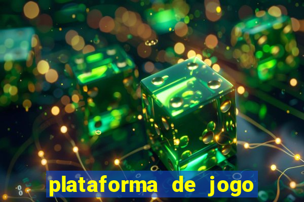 plataforma de jogo nova pagando